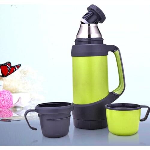 High Capacity 304 Stainless Steel Bottle Thermos Outdoor Kettle Thermocup Portable Travel Vaccum Flasks Cup Sport Thermos 1.0L