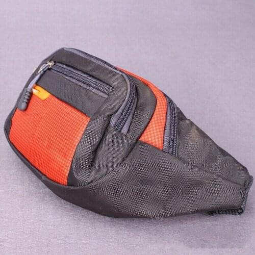 Black Waist Bum Bag Fanny Pack Travel Good Quality 4 zips Mens Ladies Bags Unisex NEW /BY