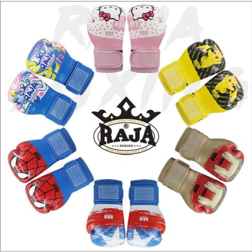 Childrens Boxing Gloves Cartoon Solid Color Boy and Girl Martial Arts and Muay Thai Fighting Training Punching Bag Boxing Glove