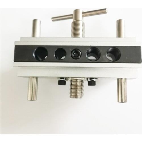 DIY Self Centering Doweling Jig Assembly and Operating Instruction Carpentry Hole Punch Clamp Woodworking Tools Accessories