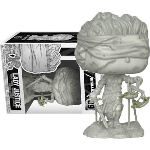FUNKO POP Metallica LADY JUSTICE #89 Action Figure Toys Collection Dolls Gifts for Children POP Figure