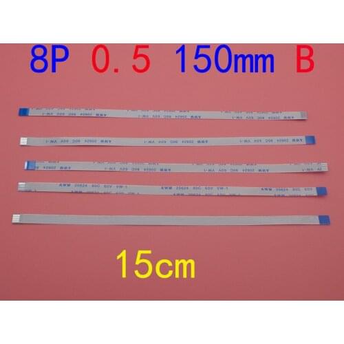 5-100pcs FFC FPC Flexible Cable for ASUS X550V X550C X550CC F550V X550 Touchpad flex cable Length 15cm 8 Pin 8P 0.5mm 150mm B