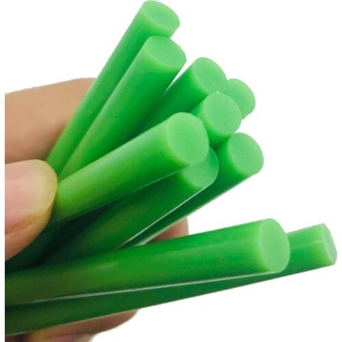 10 Pcs Green Color 7MM Hot Melt Glue Sticks For Electric Glue Gun Car Audio Craft Repair Sticks Adhesive Sealing Wax Stick