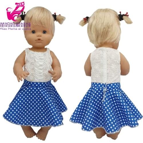 Baby Doll Dress Nenuco Ropa Y Su Hermanita 17 Inch Doll Lace Dress Toys Clothes