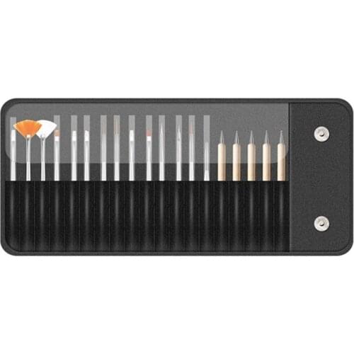 Nail Brush for Manicure Gel Brush for Nail Art 20Pcs/Set Nail Brush Acrylic Liquid Powder Carving Gel Brush