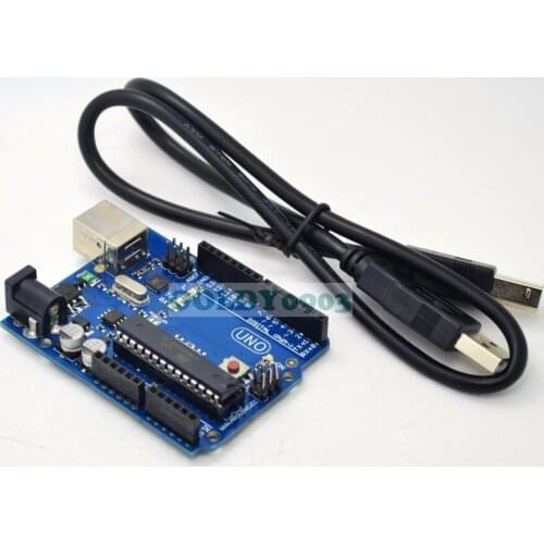 UNO 2011NEW ATmega328P-PU microcontroller FunduinoCompatibl IDE w/USB Cable