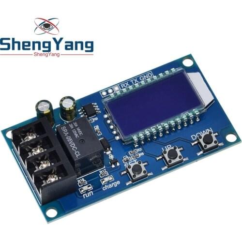 XY-L10A 6-60v 10A Lead-acid Solar Storage Battery Charge Controller Module Protection Board charger Time Switch Battery Capacity