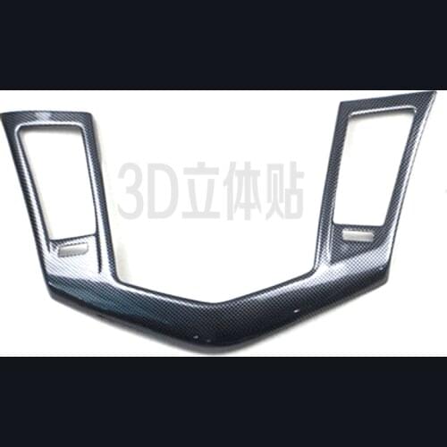 Carbin Fibre Center Console Air Outlet Frame For Chevrolet Cruze 2009 10 11 12 13 14 2015 AAA087