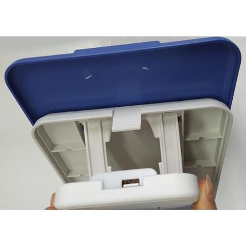 Folding No-bending Home Pedicure Pedal Kit with Led Light Foot Rest, with Premium Quality