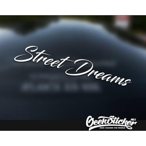 StreetDreams Waterproof Auto Car Front Window Windshield Decal reflective Sticker For Mazda Toyota BMW VW Honda Audi Car Styling