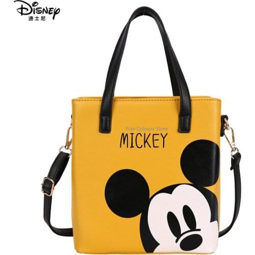 Bag 2021 Womens Brand Disney Handmade Womens Bag Casual Fashion Cartoon Seedling Shoulder Small Square Bag