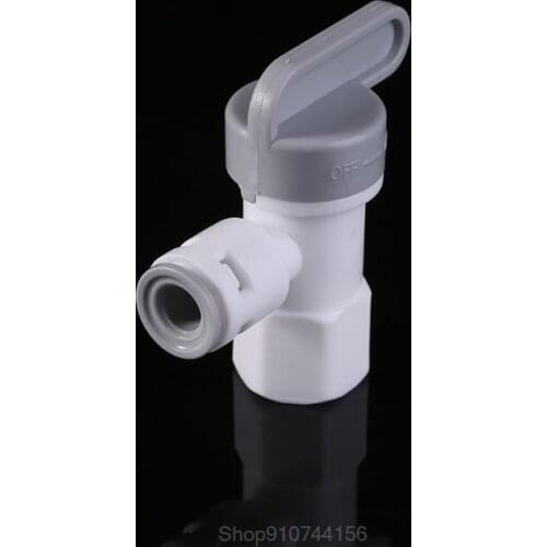 Tank Angle Ball Valve 1/4'' Tube For RO Reverse Osmosis Filter System Purifier Oct Dropshipping