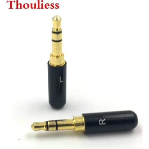 Thuoliess one pair 3.5mm Male to MMCX Female Headphone Plug for Focal Elegia MDR-Z7 Z7M2 MDR-Z1R D6100 D7100 D72004 Headphones