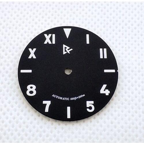 Universal 28.5MM Watch Dial Replacement Wristwatch Dial for SKX007/009/SKAX131/135 Repair Part