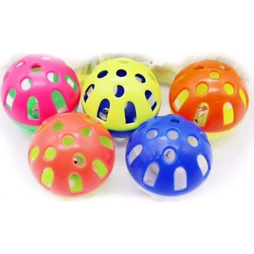 Funny Cat Ball Toy Hollow Training home Cat Interactive Toy Cat Bell Toy For Kitten Pet Interaction Supplies Accessories Bells
