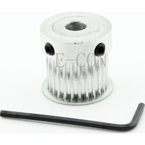 3M Timing Pulley 26T 12mm Bore for Stepper Motor 3D Printer 16mm Width HTD