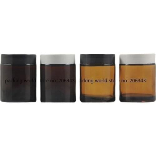100G few colors glass jar/bottle/pot for mask/night cream/essence /body cream/moisturizer/cosmetic packing glass bottle
