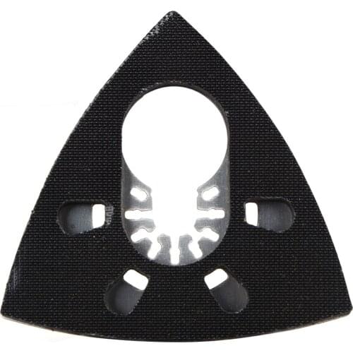 93mm Triangular Polishing Sanding Pad Oscillating Multi Tool Wood Cutting For Multimaster Bosch Dremel Renovator Power Tools