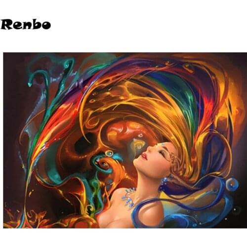 Full Square round diamond mosaic girl cartoon diamond painting cross stitch kits diy 3d embroidery rhinestone home decoration