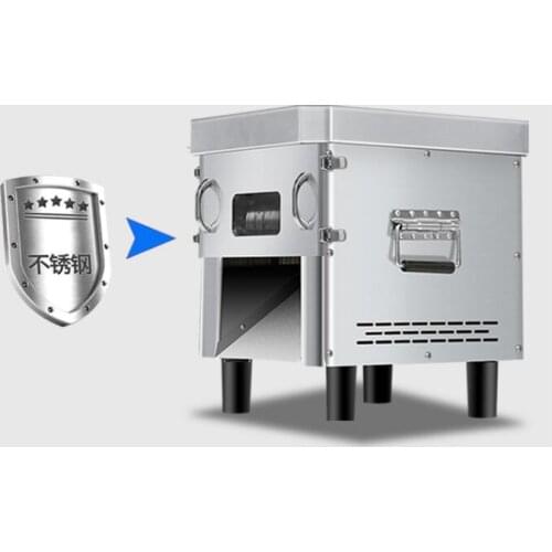 TX-85S Commercial stainless steel automatic meat slicer, sliced and cut diced multi-purpose meat slicer