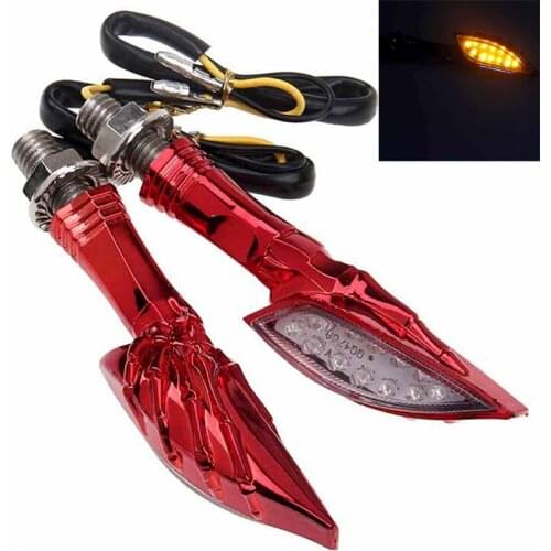 1 Piece 12 LED Turn SignalMotorcycle Turn Signals Light LED Tail Lights Indicators for Moto Motorbike Motorcycle Accessories