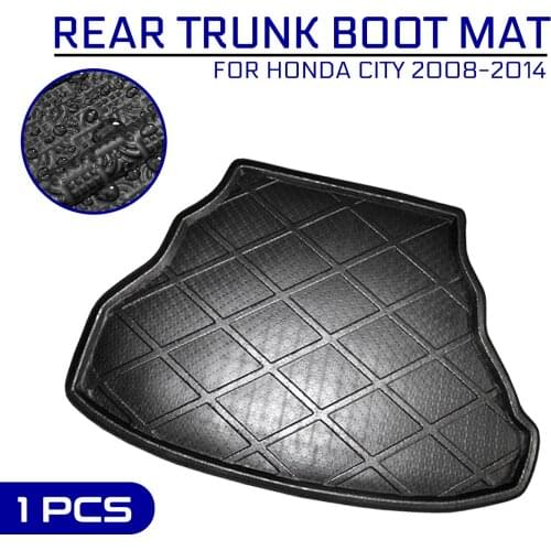 For Honda CITY 2008 2009 2010 2011 2012 2013 2014 Car Floor Mat Carpet Rear Trunk Anti-mud Cover