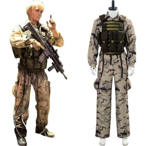 Death Cosplay Stranding Cliff Costume Uniform Game Suit Halloween Carnival Costume Men Women Outfit