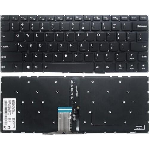 NEW Laptop US Keyboard Black for Lenovo Yoga 710-14IKB 710-14ISK 710-15IKB 710-15ISK