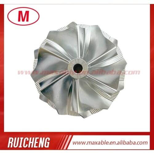 TD07S 66.63/84.00 mm 6+6 blades high performance turbocharger billet/milling/aluminum 2618 compressor wheel