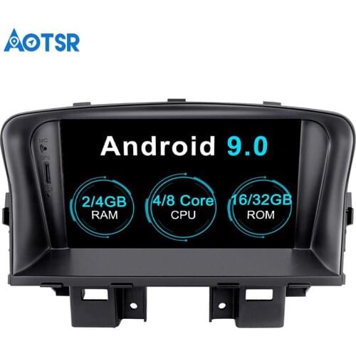 Aotsr Android 9.0 GPS Navigation Car DVD Player For Chevrolet Cruze 2009-2012 Multimedia 2 Din Radio Recorder 4GB+32GB 2GB+16GB