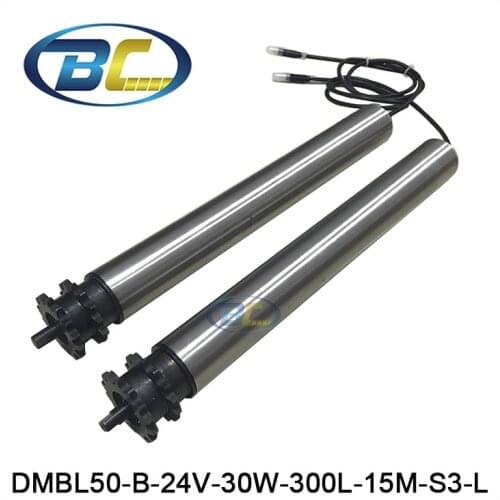 Stainless Steel 304 Drum Motor with 2 Sprockets Hub Motorized Roller for the Conveyor for Automatic Assembly Line