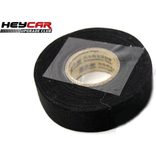 Free Shipping Car Wiring Harness Cloth Fabric Automotive Tape For Car Motorcycle 19mm*15m