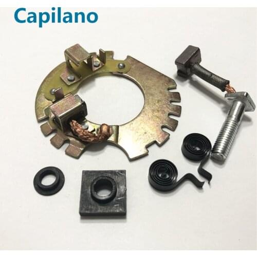 Motorcycle GN250 WJ250 GZ250 TU250 LT250 starter motor carbon brush holder for Suzuki 250cc GN 250 motor spare parts