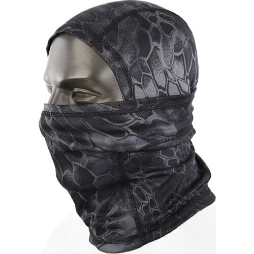 Esdy Outdoor Bicycle Anti-UV Sunscreen Windproof Full Face Sunshade Hood Motorcycle Riding Camouflage Headband Sports Sweat Cap