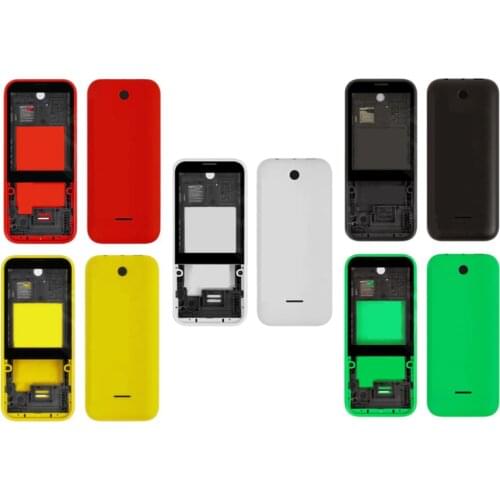 Housing for Nokia 225 Dual Sim RM-1011 N225 Middle Front Frame Bezel Frame Front Middle Plate Battery Back Cover