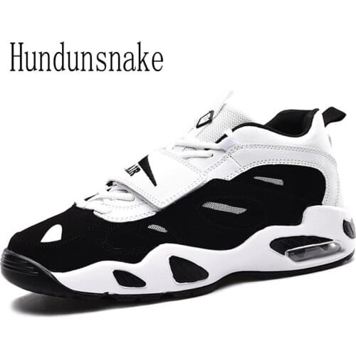 Hundunsnake Leather Sneakers Men Athletic Shoe Gym Male Shoes Sport Adult Running Shoes For Men Krasovki Women Tenisky 2018 T117