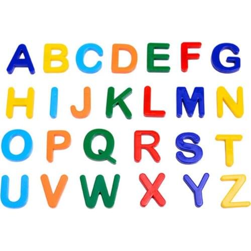 26/37/48pcs Magnetic Learning Alphabet Letters Refrigerator Stickers Toddlers Kids Learning Spelling Counting Educational Toys