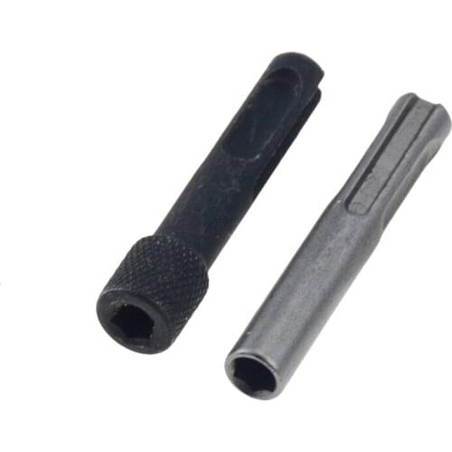 2pcs 1/4" Hex Shank Drill Bit Chuck Adapter SDS Converter Adapter Nut Impact Driver Set For Drilling Tools