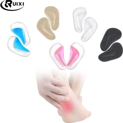 Professional Arch Orthotic Support Insole Foot Plate Flatfoot Corrector Shoe Cushion Foot Care Insert Insoles Silicone Gel