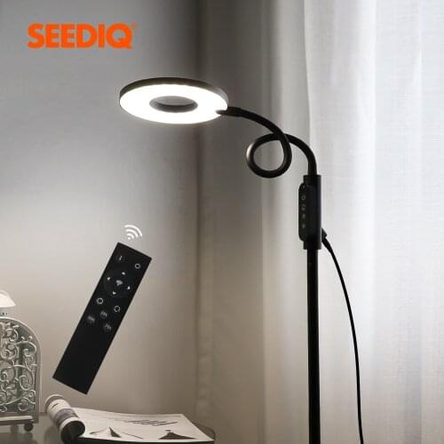 LED Floor Lamp Remote Control Touch Control Dimming Standing Lamp Living Room Bedroom Reading Room Modern Indoor Led Corner Lamp