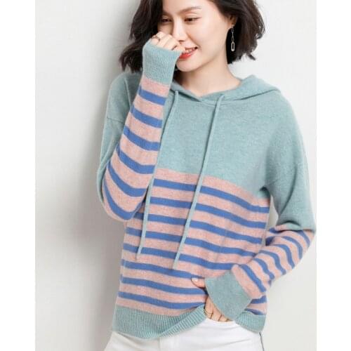 100% wool cashmere sweater womens autumn / winter 2020 warm soft high collar long sleeve knitted pullover womens sweater