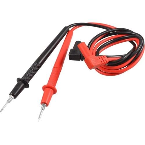 1000V Banana Plug 2.6Ft Voltmeter Probe Test Lead Cable Black Red Pair