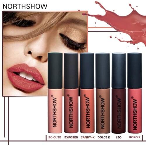 12 Colours New Brand Liquid Matte Lipstick Waterproof Sexy Red Lip Color Lipgloss Moisturizer Velvet Matte Lip Gloss Tint Makeup