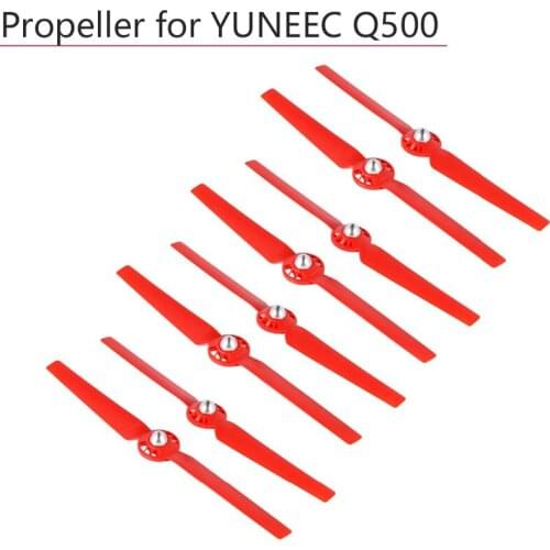 2/4/8pcs Yuneec Q500 Propellers Blades CW CCW Self-tightening Props Self-Locking Quick Release Yuneec Typhoon Drone Accessorie