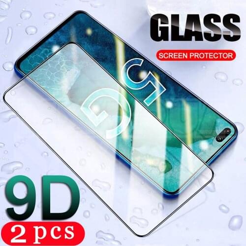 2Pcs cover for huawei honor 30 pro plus v30 30s view 20 v20 lite 20s 20i tempered glass phone screen protector protective film
