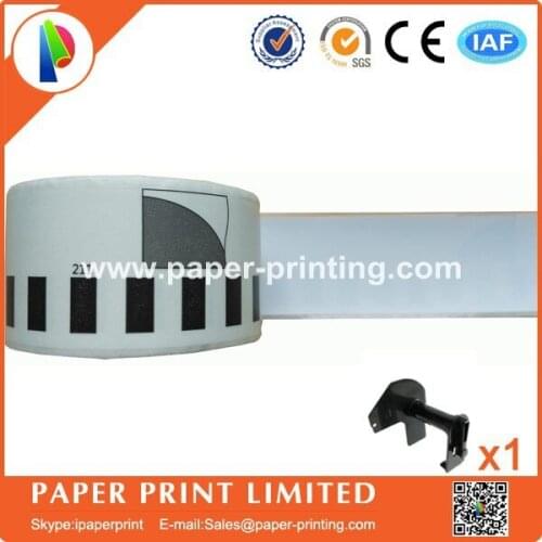20 Refill Rolls Compatible DK-22211 Label 29mm*15.24M Continuous Compatible for Brother Label Printer DK22211 White Label DK2211