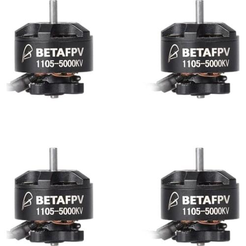 4Pcs BETAFPV 1105 5000KV 4S Brusless Motors FPV Drone Motor for Micro FPV Racing Drone Quadcopter Helicopeter