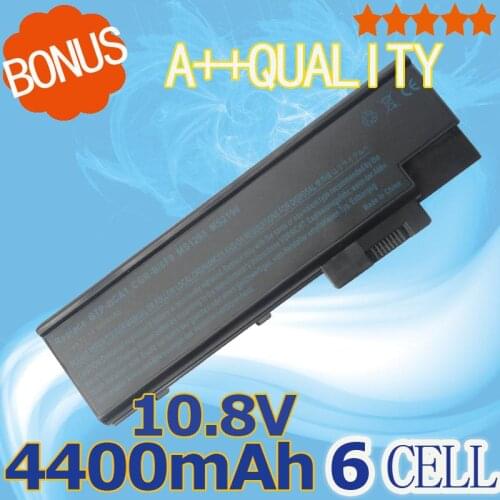 4400mAh 10.8v Laptop Battery BT.00803.014 BTP-BCA1 LC.BTP01.013 LIP-6198QUPCSY6 for AcerTravelMate 5110 5600 5610 5620