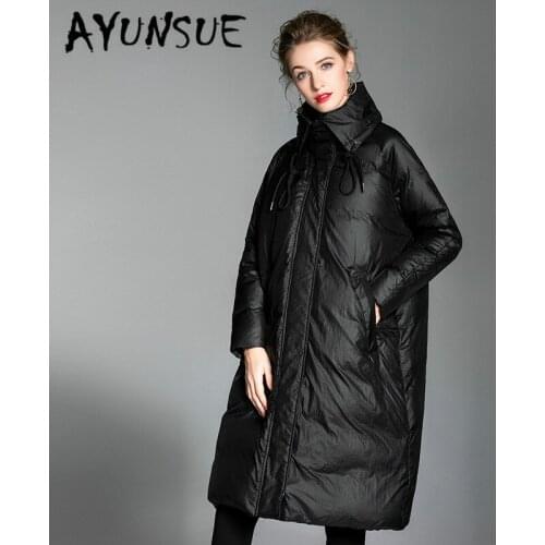 90% White Duck Down Jacket Women Clothes 2020 Winter Coat Women Oversized Korean Puffer Jacket Women Warm Parka 186002 YY2116