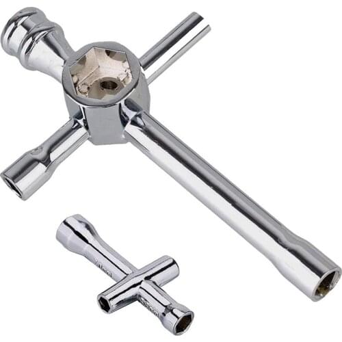 Aluminium Cross Wrenches Sleeve 4mm 5mm 5.5mm 7mm 8mm 10mm 12mm 17mm Socket Hex Driver Hexagon Spanner Wheel Repair Tools for RC